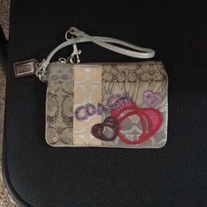 Coach wristlet